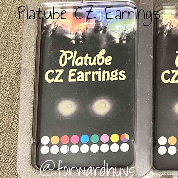 Platube LED Earrings Set - Sparkle in the Dark with CZ Radiance - Picture 6 of 8